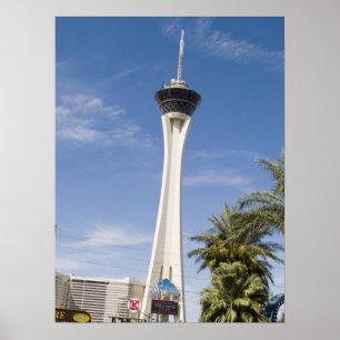 Impresión del poster de la torre de Las Vegas de