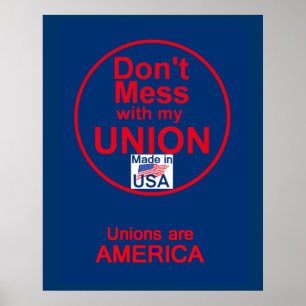 Impresión del POSTER de la UNIÓN de AFL