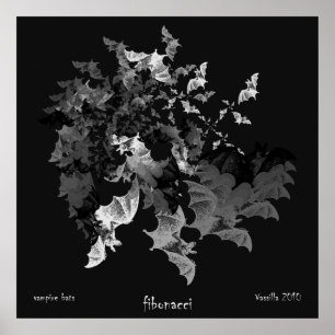 Impresión del poster de los palos de Fibonacci