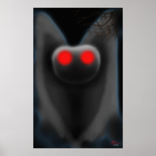 Impresión del poster de Mothman