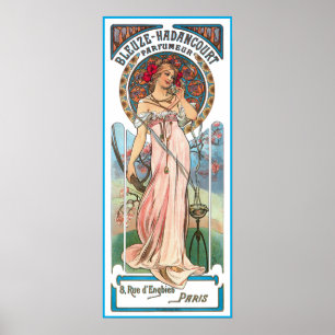 Impresión del poster de Mucha:  Anuncio del