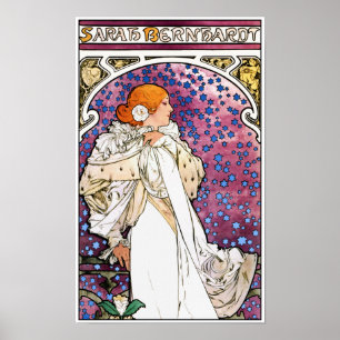 Impresión del poster de Nouveau del arte del