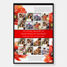 Impresión del Poster de Rótulo del servicio funera