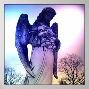 Impresión del poster del ángel