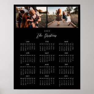 Impresión del Poster del calendario fotográfico 20