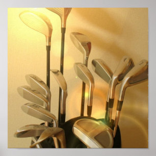 Impresión del poster del club de golf