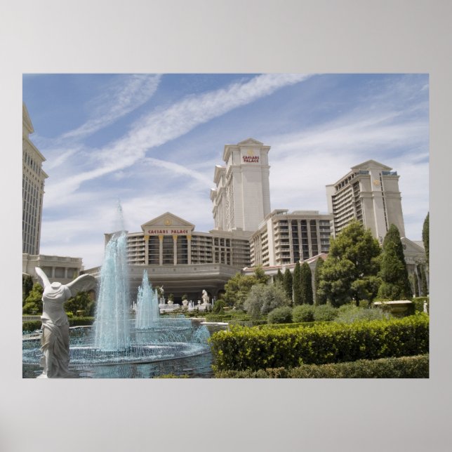 Impresión del Poster fotográfico Caesars Palace La (Frente)