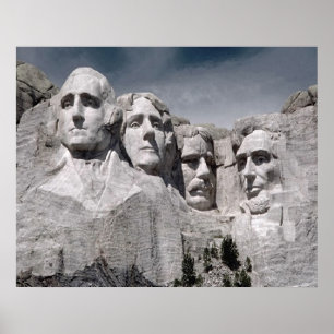Impresión del poster Mount Rushmore