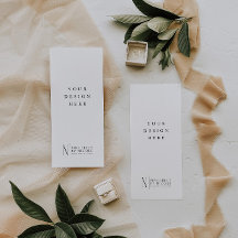 Impresión del programa de bodas