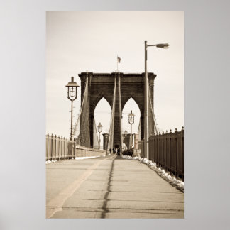 Impresión del puente de Brooklyn