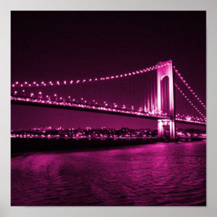 Impresión del puente de los estrechos de Verrazano