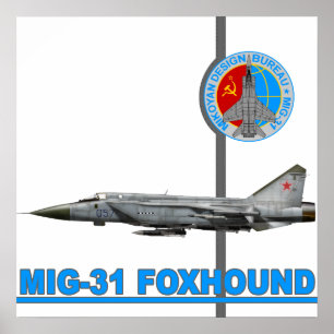 Impresión del raposero MiG-31