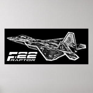 Impresión del RAPTOR F-22