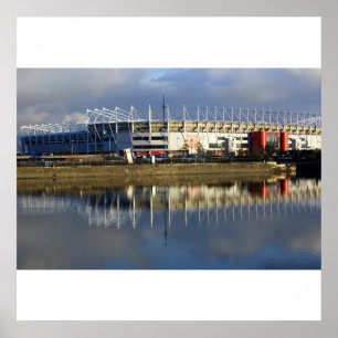 Impresión del Riverside Stadium de Middlesbrough