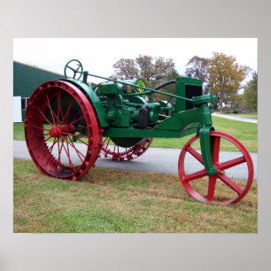 Impresión del tractor de Allis-Chalmers 10