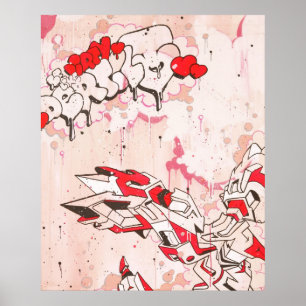 Impresión "Der Collab" inclinada