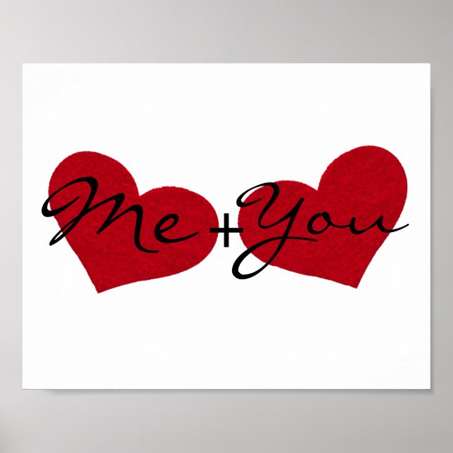 Impresión Día de San Valentín "Tú y yo" (Frente)