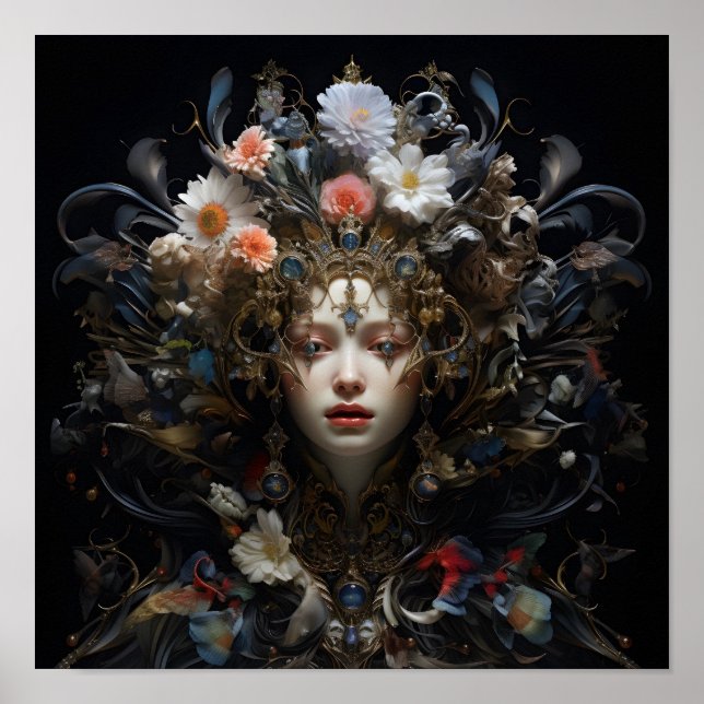 Impresión digital del arte barroco (Frente)