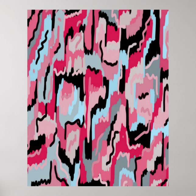 Impresión digital en rojo y negro (Frente)