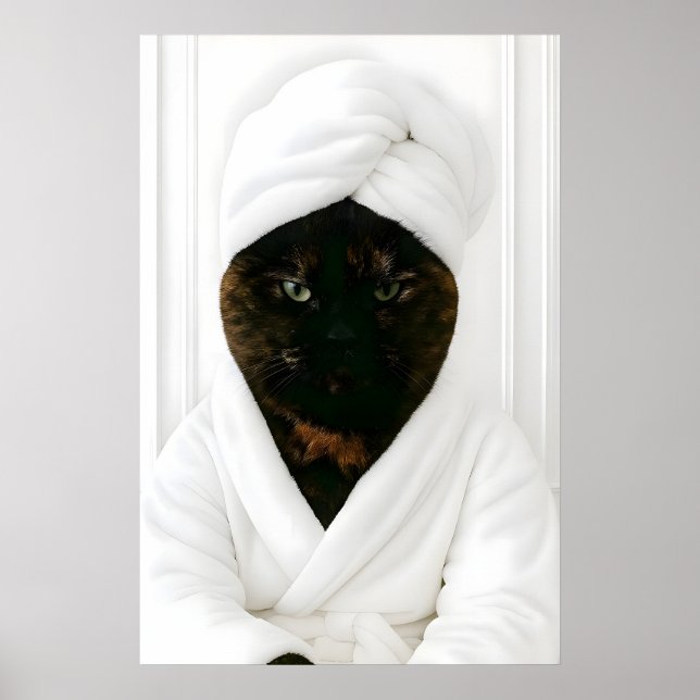 Impresión divertida de baño con caparazón de tortu (Frente)