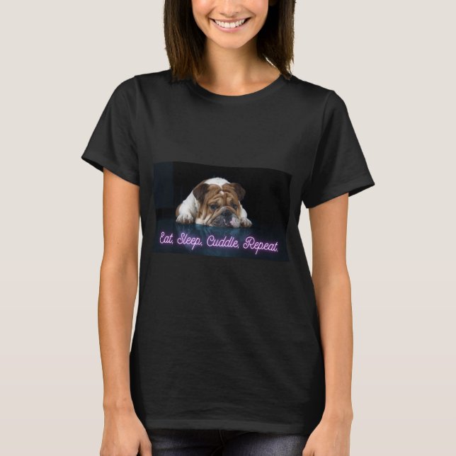 Impresión divertida de perros con camisetas - Repe (Anverso)