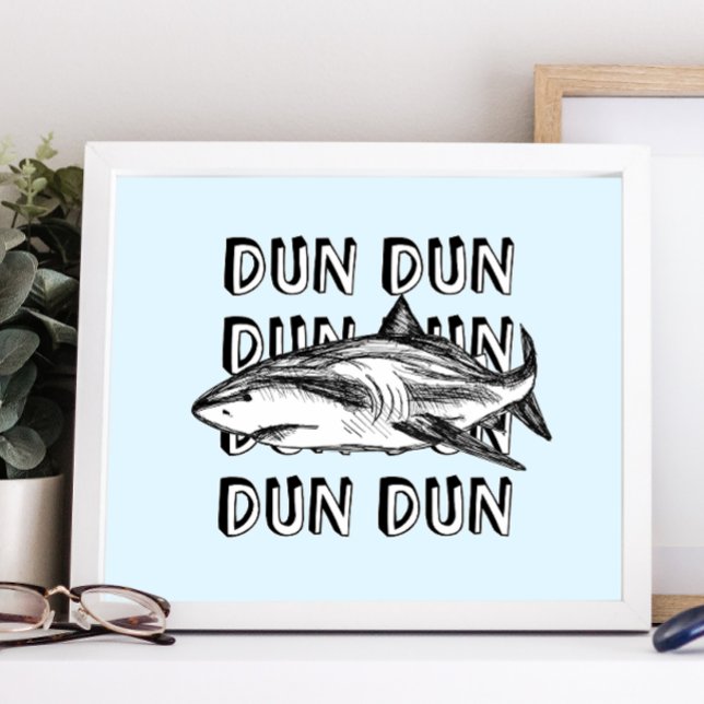 Impresión divertida del gran ataque al tiburón bla (Subido por el creador)