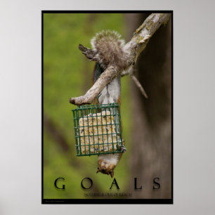 Impresión divertida inspiradora del poster de la