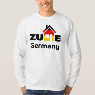 Impresión doméstica en camiseta alemana