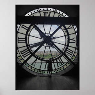 Impresión d'Orsay del poster del reloj de Musée