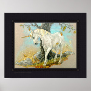 Impresión - el extremo del verano del unicornio
