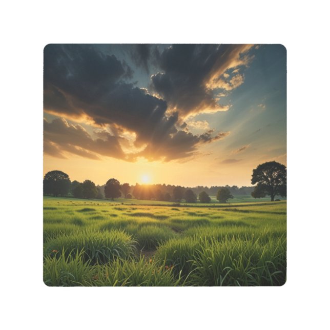 Impresión ELEGANTE de Arte Sunset (Anverso)