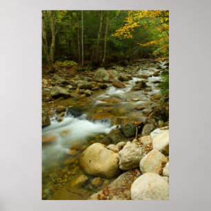 Impresión en cascada de montaña