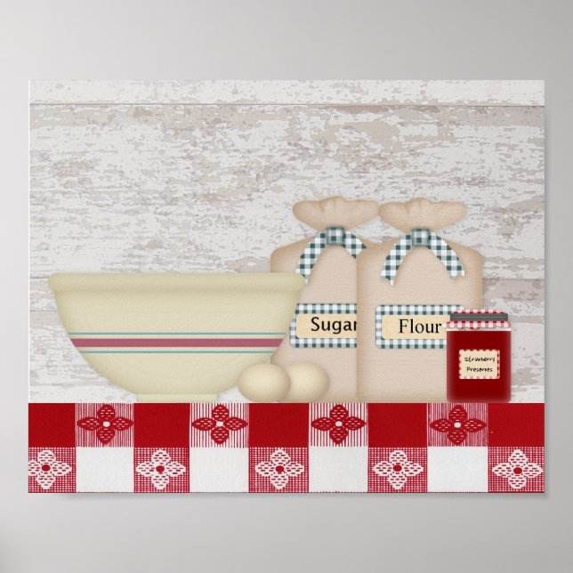 Impresión en la cocina de la abuela (Frente)