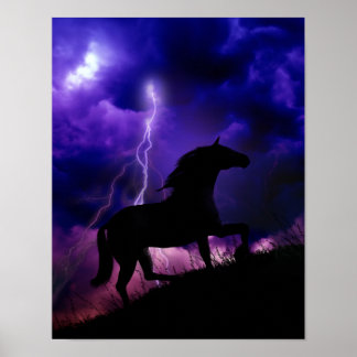 Impresión en la tormenta 11x14