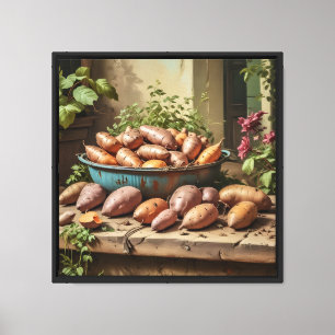 Impresión en lienzo (Batatas)