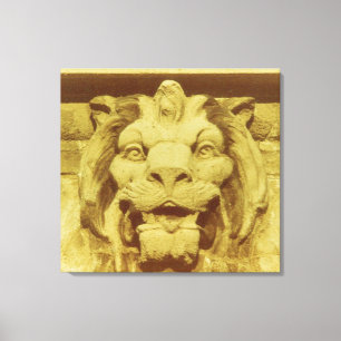 Impresión en lienzo - Cabeza de león