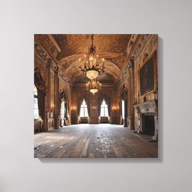 Impresión en lienzo (Castle Ballroom) (Anverso)