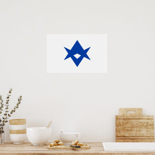 Impresión en lienzo con la bandera de la ciudad de