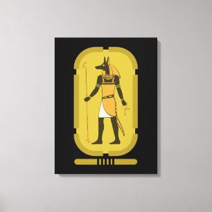Impresión en lienzo de Anubis