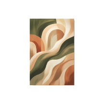 Impresión en lienzo de arte de galería abstracto d