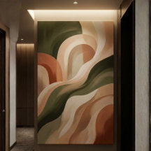 Impresión en lienzo de arte de galería abstracto d