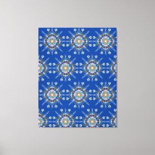 Impresión en lienzo de arte dibujado a mano Boho B