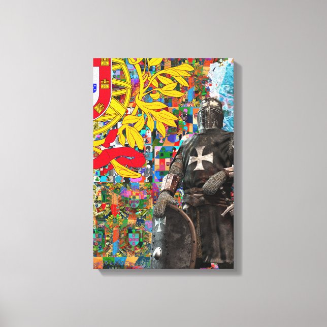 impresión en lienzo de arte popular portugués (Anverso)