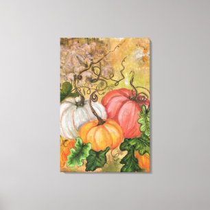 Impresión en lienzo de calabazas Halloween - Pintu