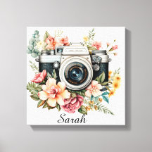 Impresión en lienzo de fotógrafo personalizado