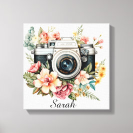 Impresión en lienzo de fotógrafo personalizado