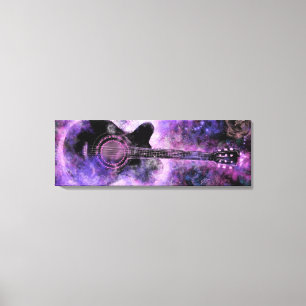 Impresión en lienzo de guitarra clásica