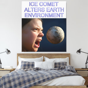 Impresión en lienzo de Impacto Ambiental