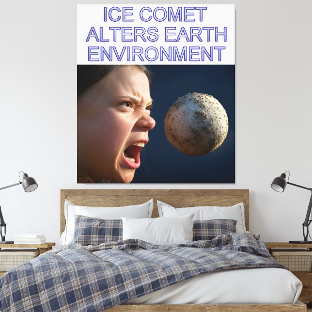 Impresión en lienzo de Impacto Ambiental (Insitu(Dormitorio))