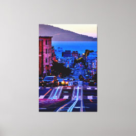 IMPRESIÓN EN LIENZO DE LA CIUDAD DE SAN FRANCISCO